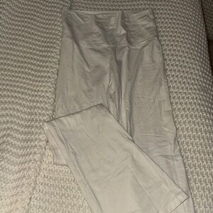 Brandy Melville White Flare Leggings